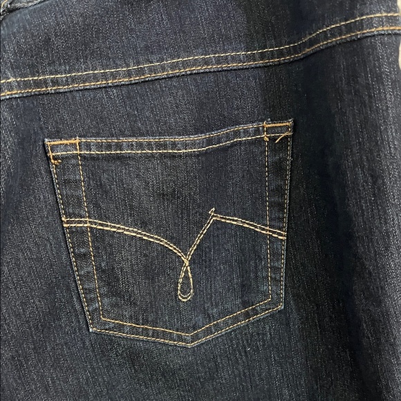 Just My Size Classic Stretch Denim - Dark Blue - Picture 6 of 10